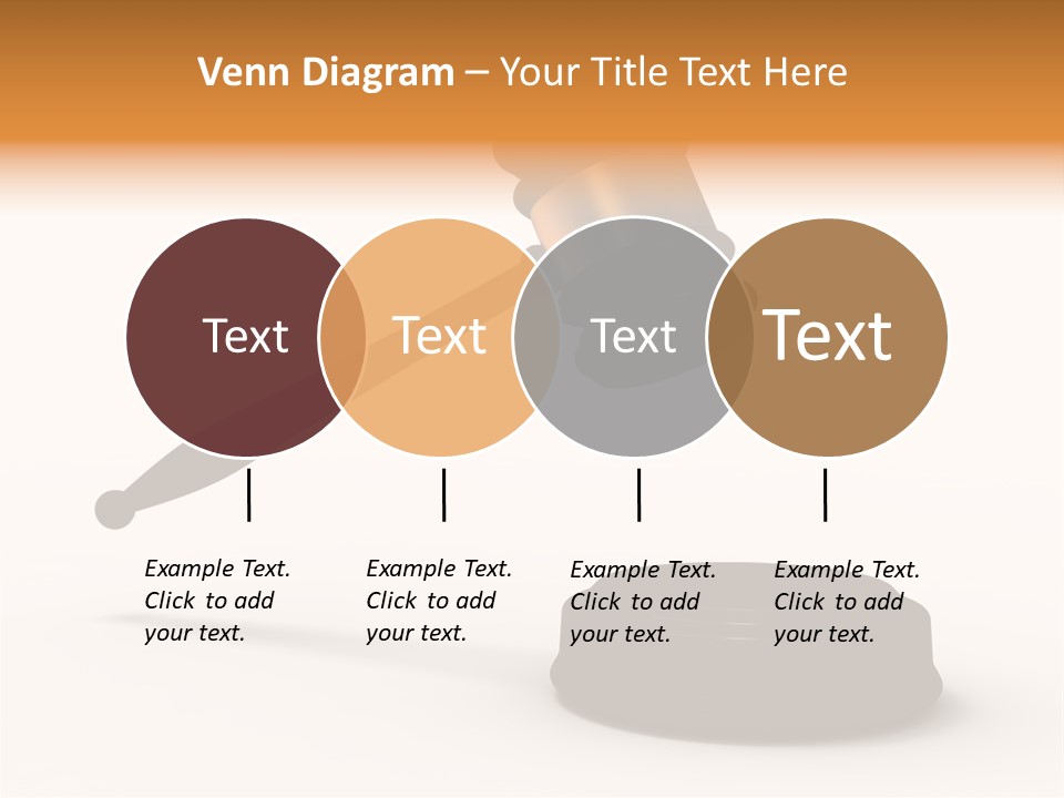 Background Order Shape PowerPoint Template