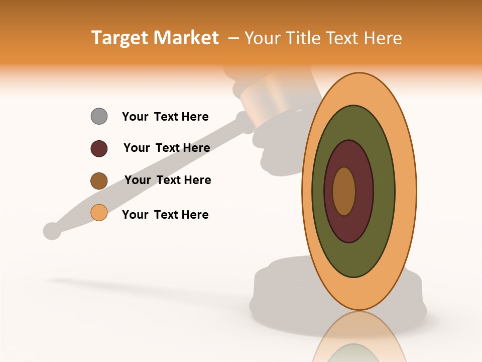 Background Order Shape PowerPoint Template