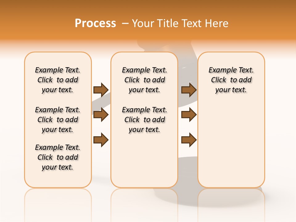 Background Order Shape PowerPoint Template