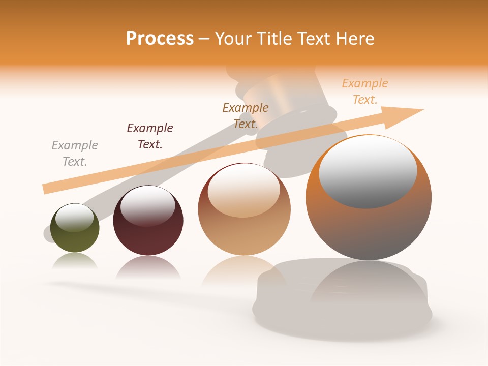 Background Order Shape PowerPoint Template