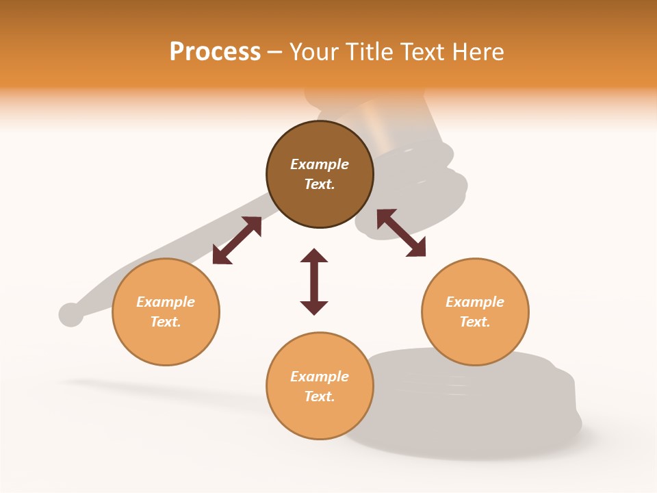 Background Order Shape PowerPoint Template