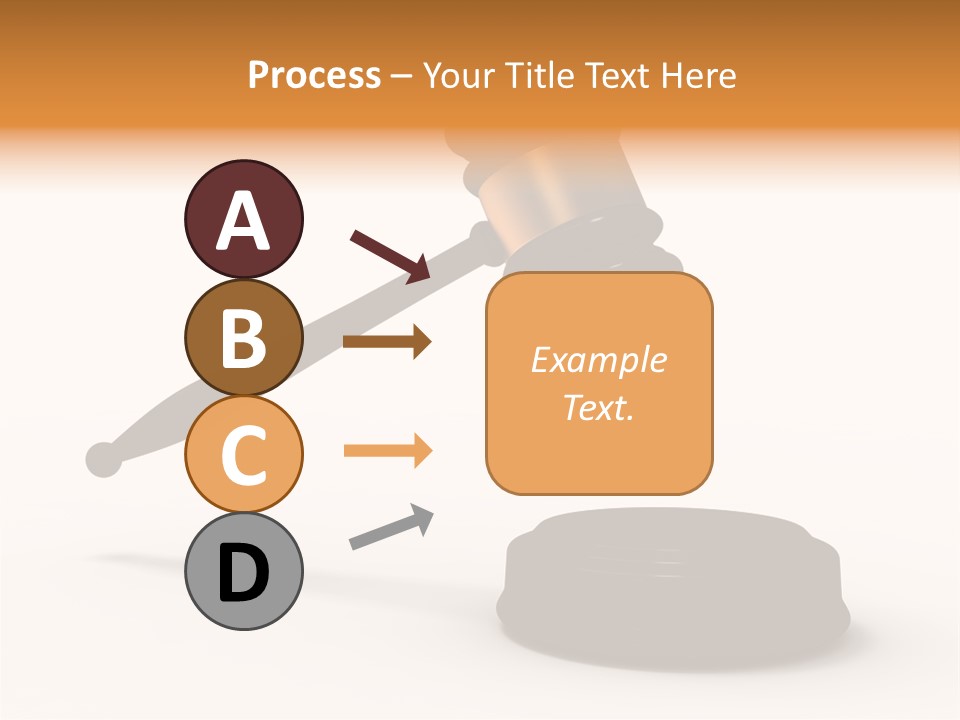 Background Order Shape PowerPoint Template