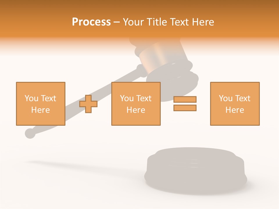 Background Order Shape PowerPoint Template