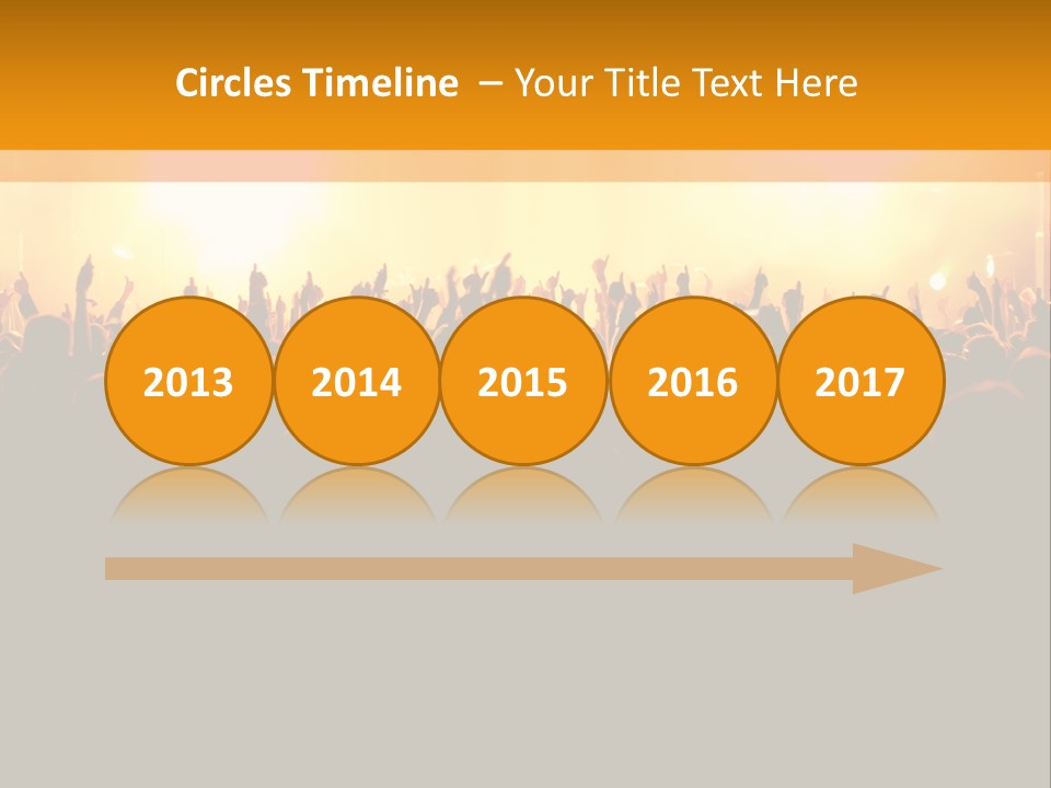 Silhouette Sound Actor PowerPoint Template