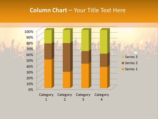 Silhouette Sound Actor PowerPoint Template