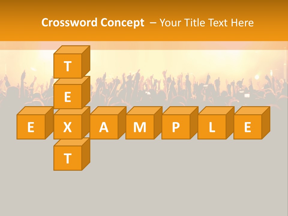 Silhouette Sound Actor PowerPoint Template