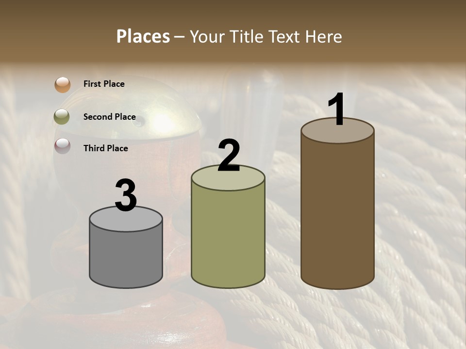 Transport Sea Cable PowerPoint Template