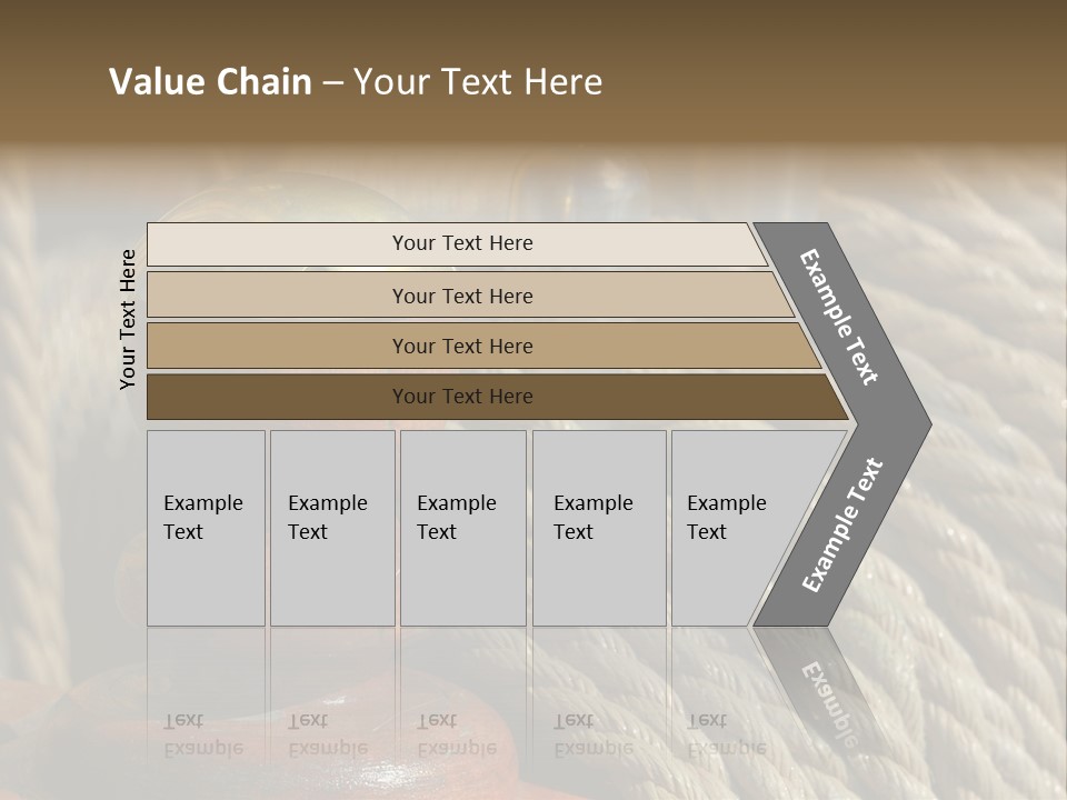 Transport Sea Cable PowerPoint Template