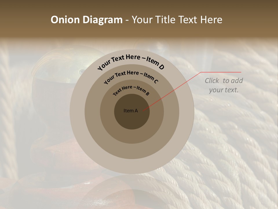 Transport Sea Cable PowerPoint Template