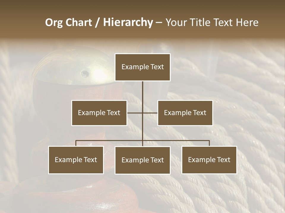 Transport Sea Cable PowerPoint Template
