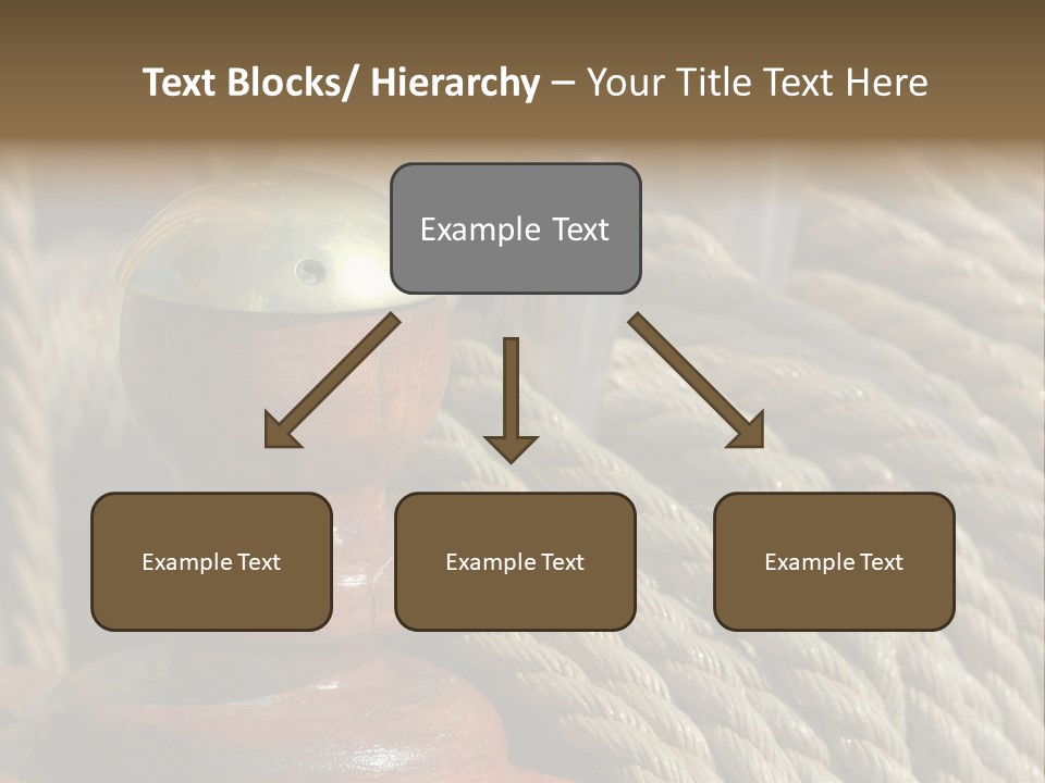 Transport Sea Cable PowerPoint Template