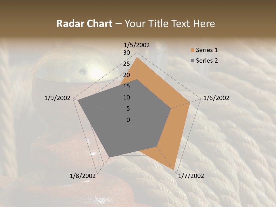 Transport Sea Cable PowerPoint Template