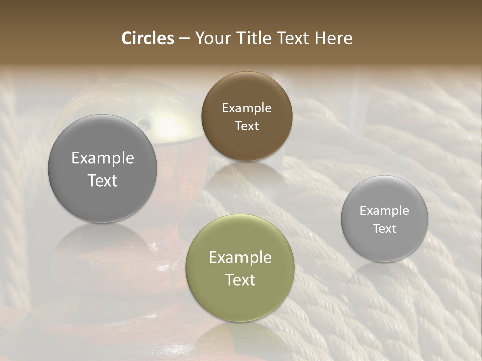 Transport Sea Cable PowerPoint Template