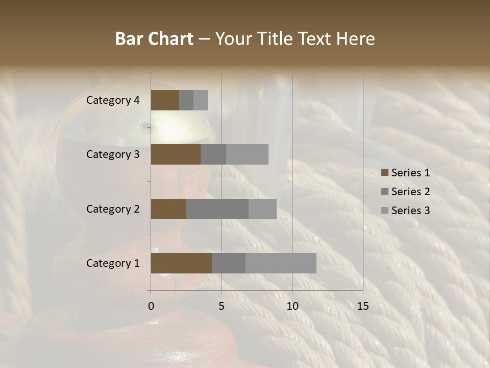 Transport Sea Cable PowerPoint Template