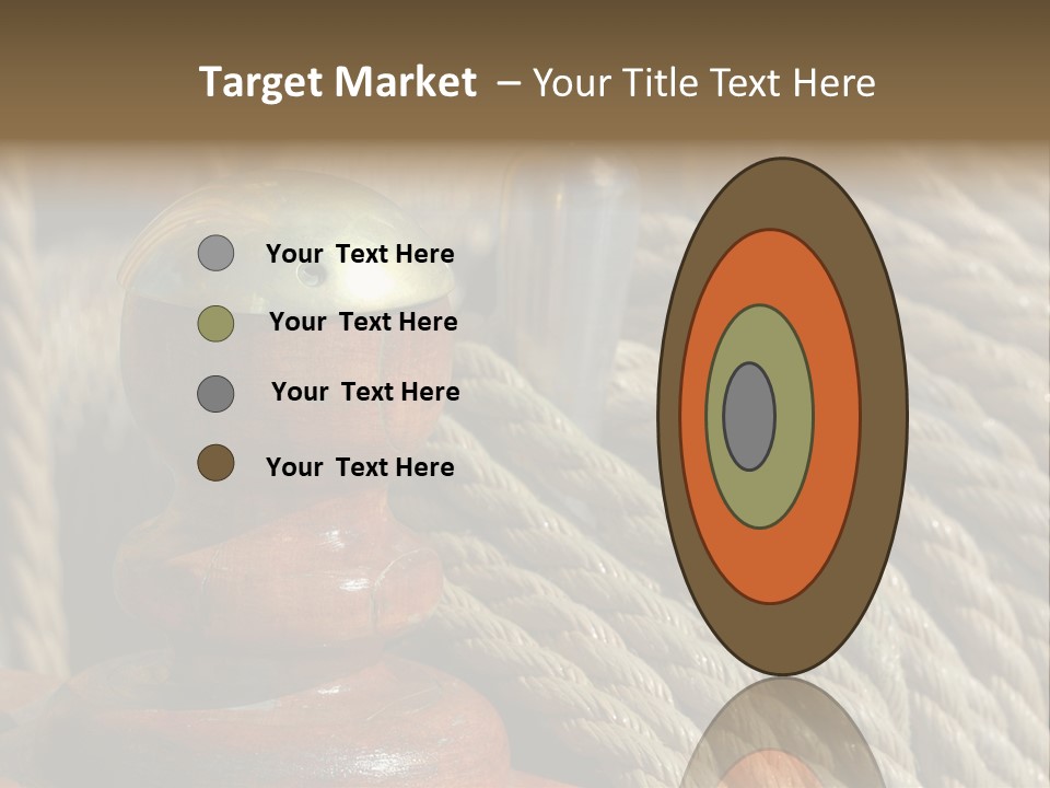 Transport Sea Cable PowerPoint Template