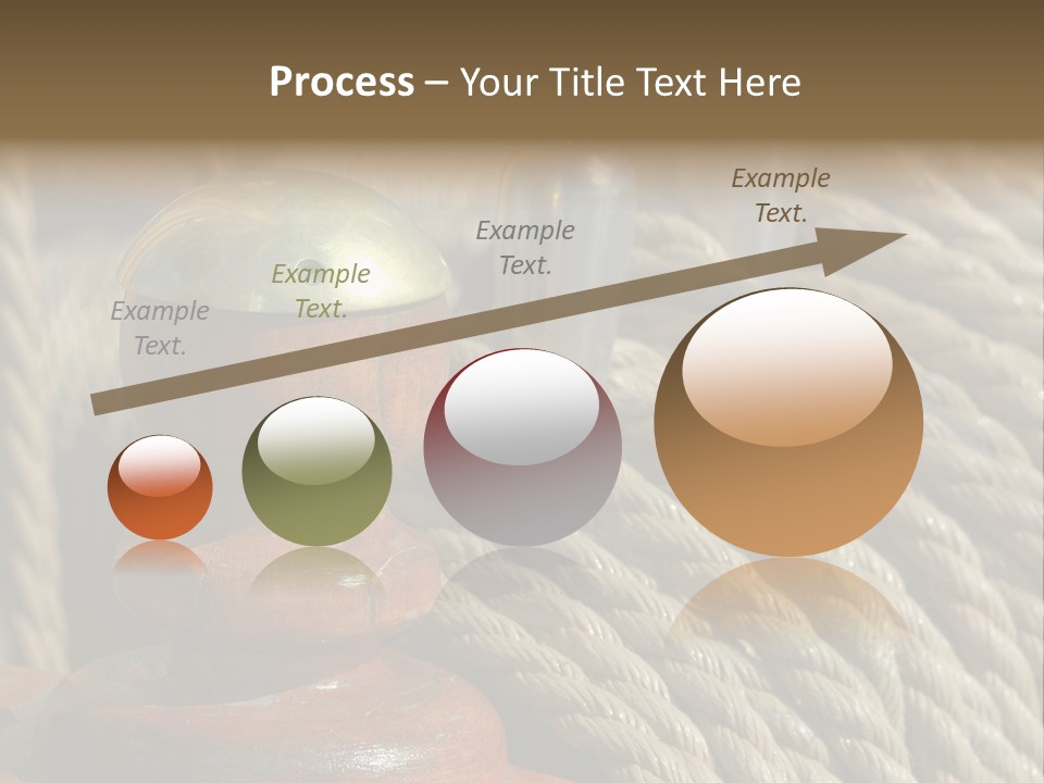 Transport Sea Cable PowerPoint Template