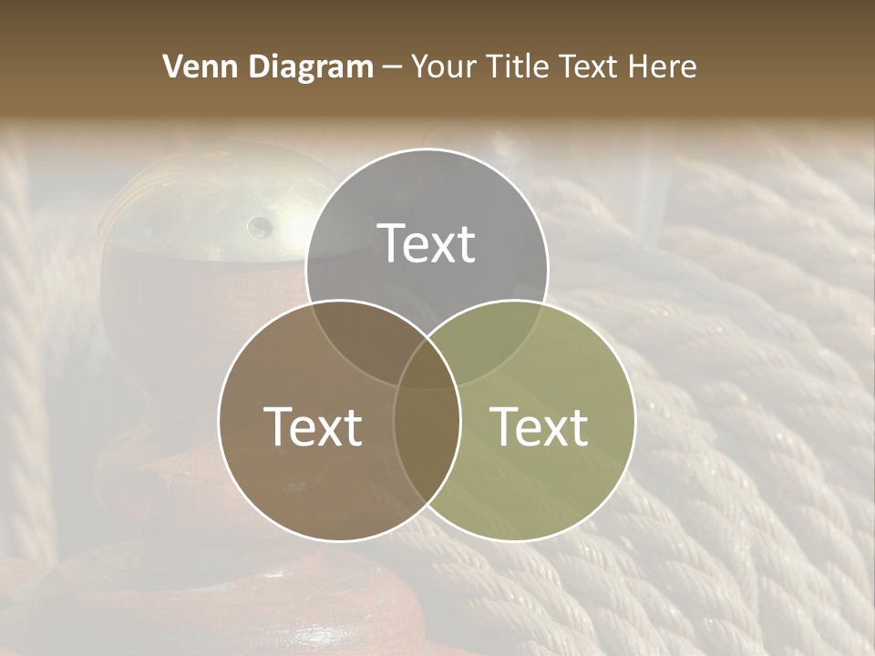 Transport Sea Cable PowerPoint Template