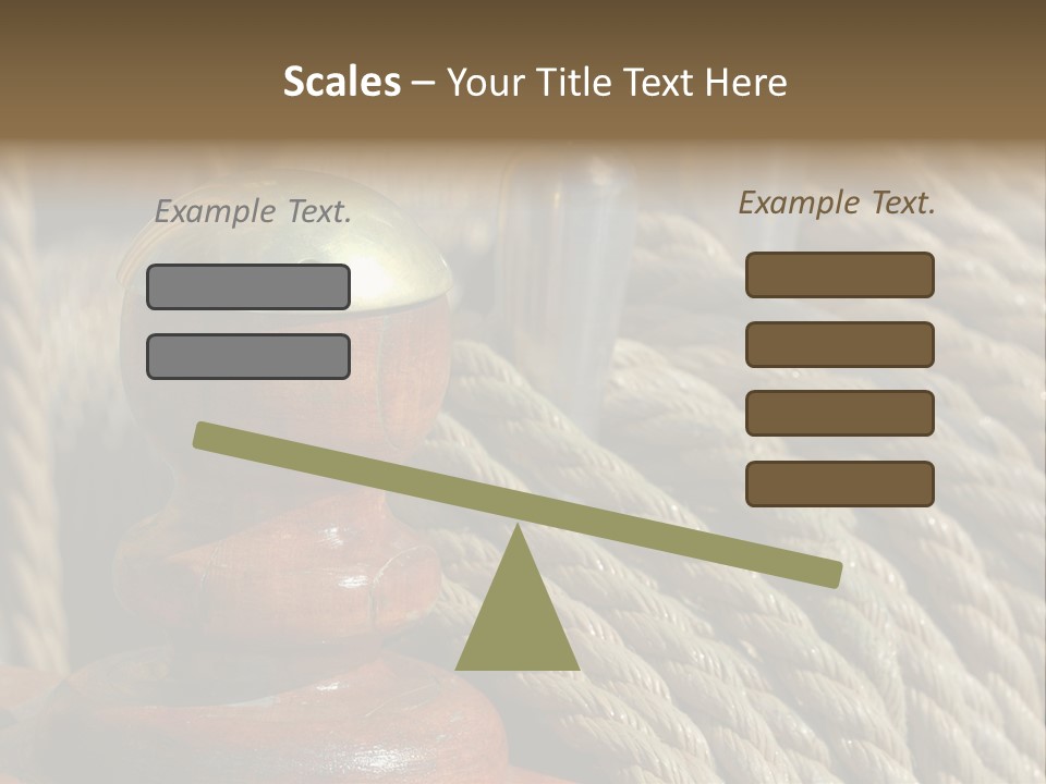 Transport Sea Cable PowerPoint Template