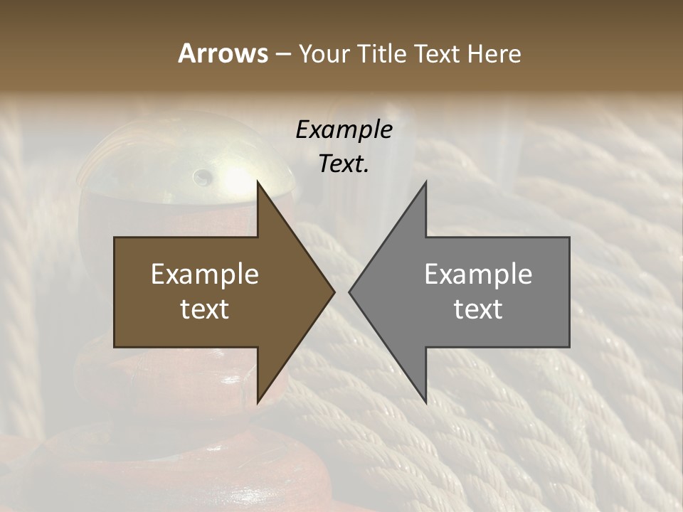 Transport Sea Cable PowerPoint Template