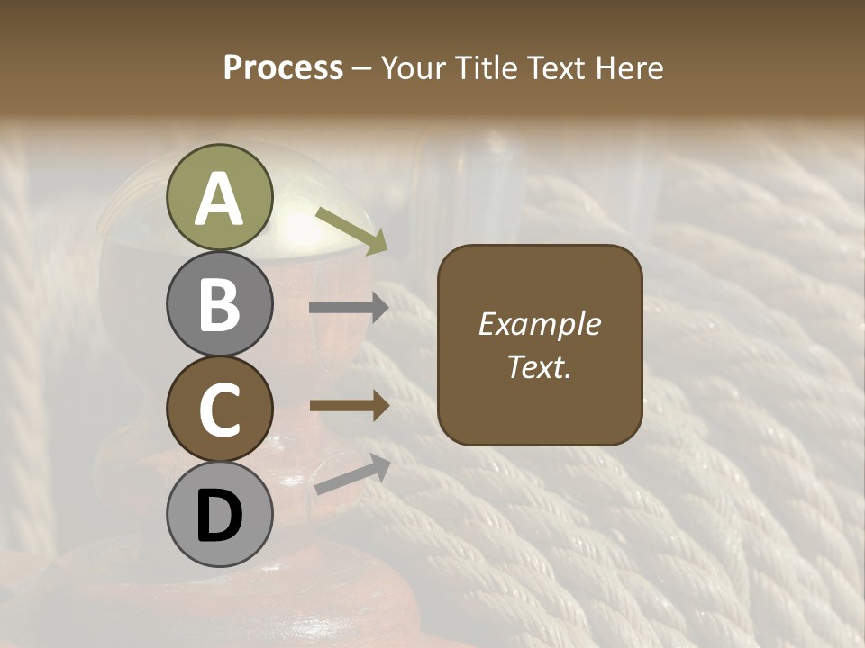 Transport Sea Cable PowerPoint Template