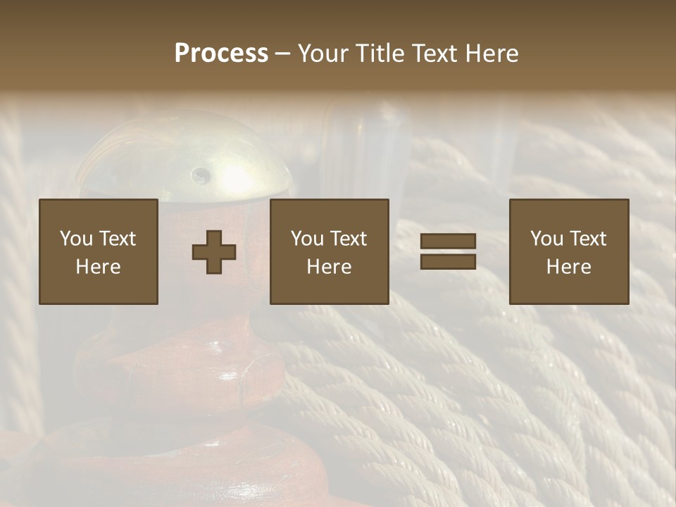 Transport Sea Cable PowerPoint Template