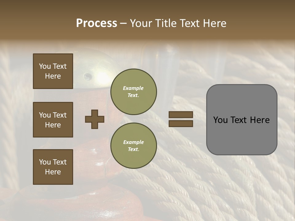 Transport Sea Cable PowerPoint Template
