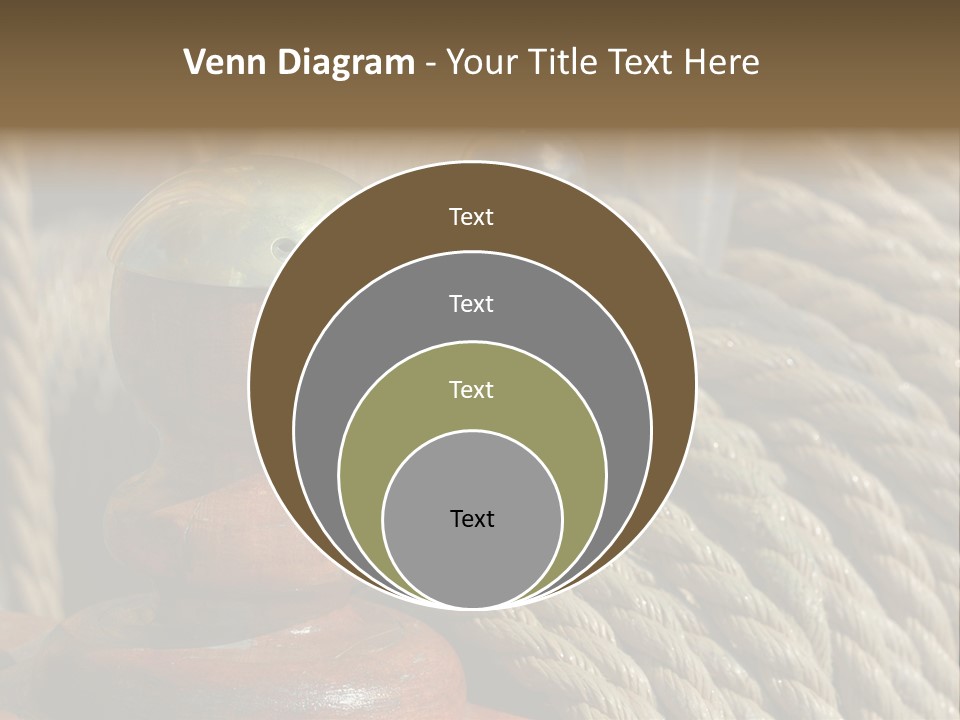 Transport Sea Cable PowerPoint Template