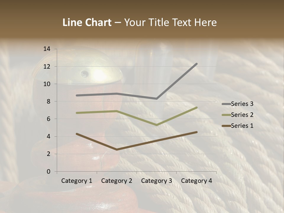 Transport Sea Cable PowerPoint Template