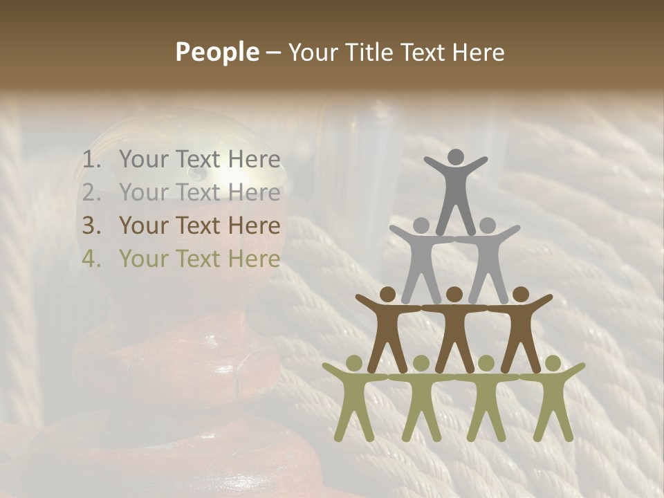 Transport Sea Cable PowerPoint Template