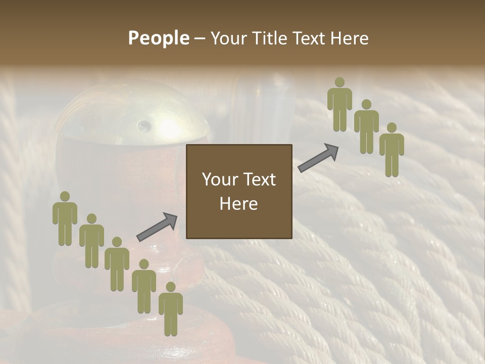 Transport Sea Cable PowerPoint Template