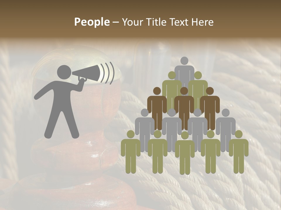 Transport Sea Cable PowerPoint Template