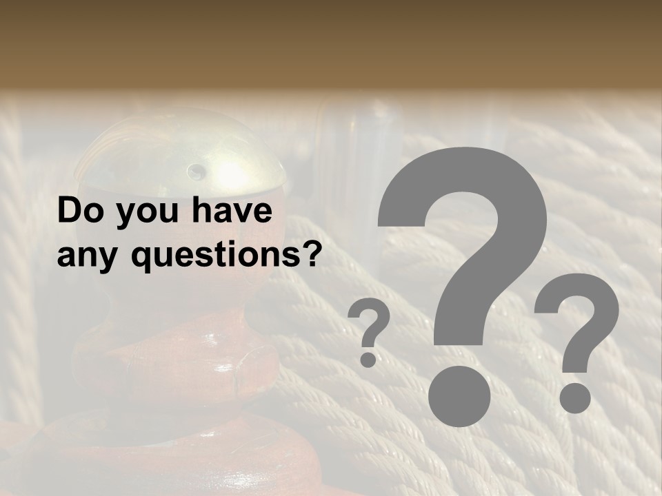 Transport Sea Cable PowerPoint Template