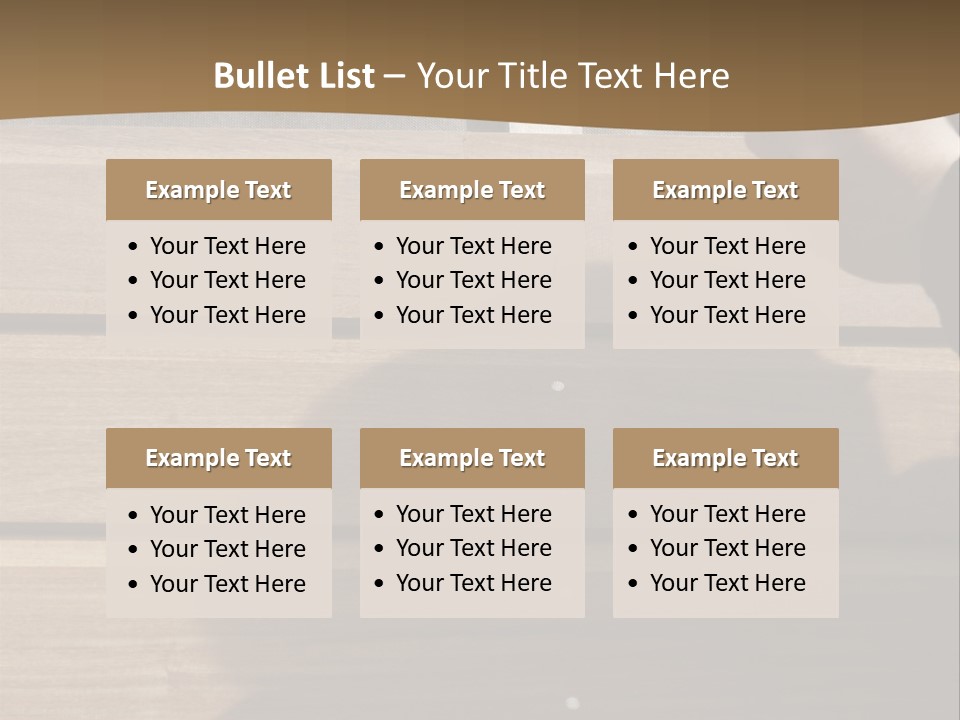 Tool Residencial Carpentry PowerPoint Template