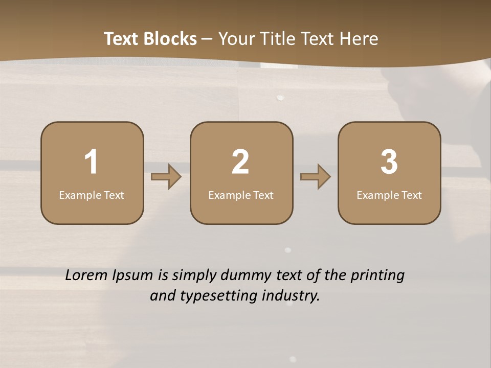 Tool Residencial Carpentry PowerPoint Template