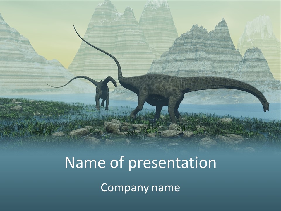 Animal Paleo Grand PowerPoint Template