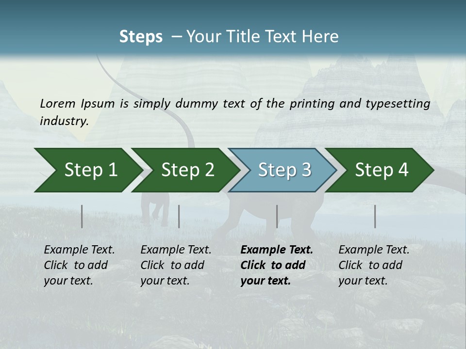 Animal Paleo Grand PowerPoint Template