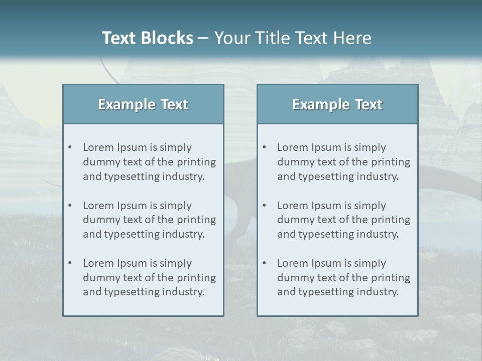 Animal Paleo Grand PowerPoint Template