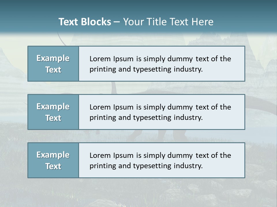 Animal Paleo Grand PowerPoint Template