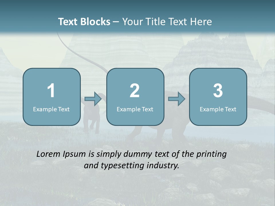 Animal Paleo Grand PowerPoint Template