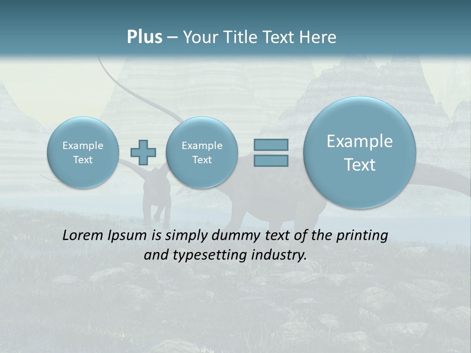 Animal Paleo Grand PowerPoint Template