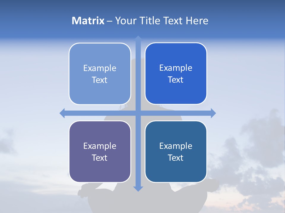 Karibik Sky Female PowerPoint Template