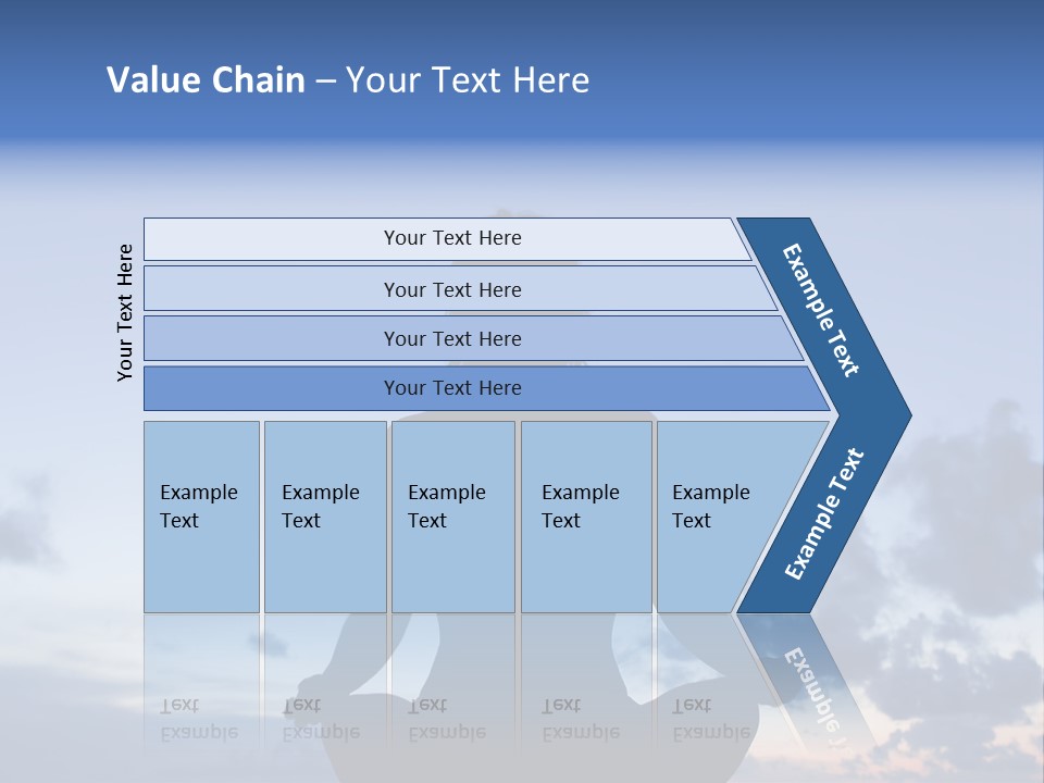 Karibik Sky Female PowerPoint Template