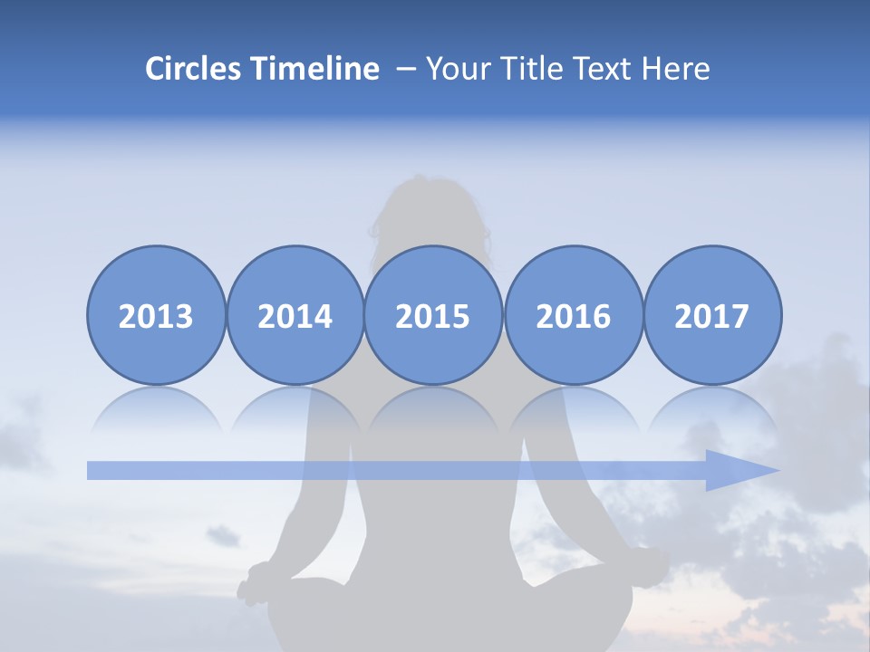 Karibik Sky Female PowerPoint Template