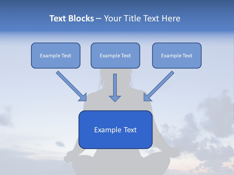 Karibik Sky Female PowerPoint Template