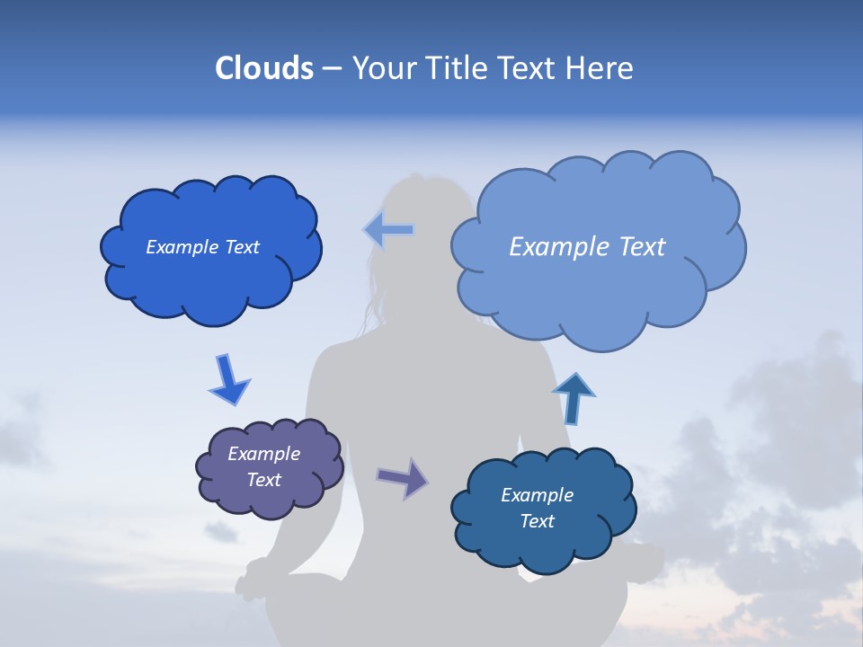 Karibik Sky Female PowerPoint Template