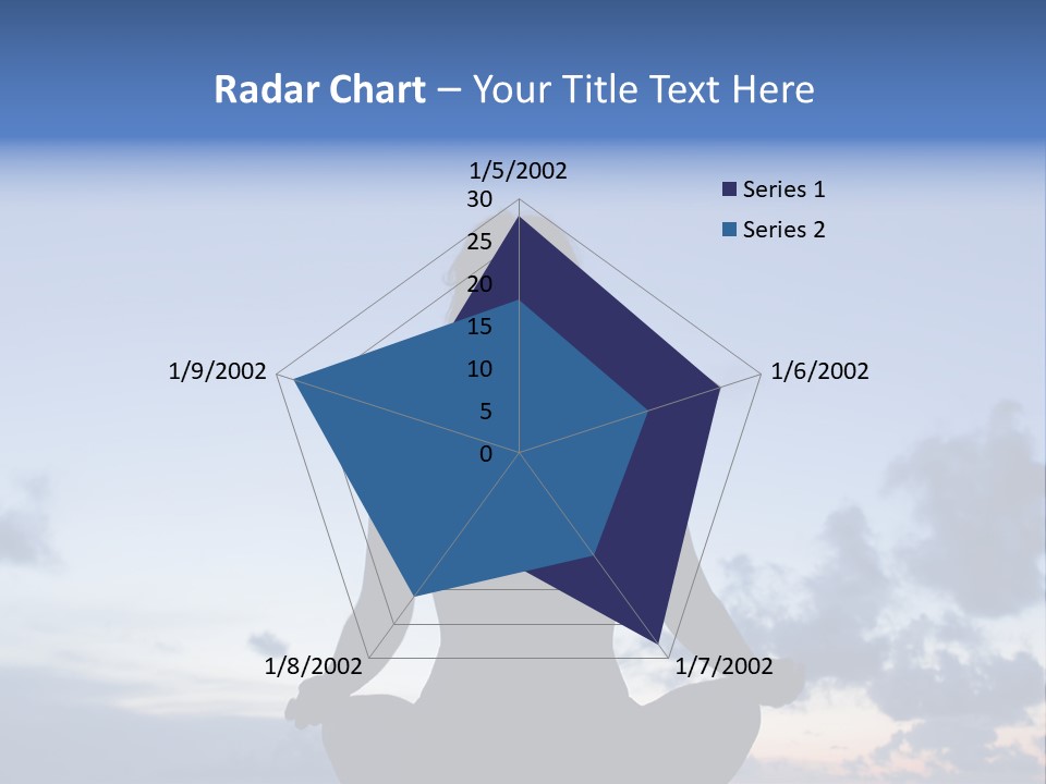 Karibik Sky Female PowerPoint Template