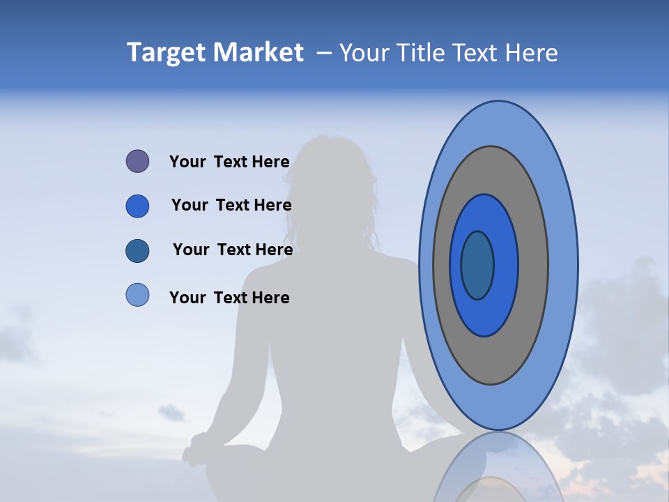 Karibik Sky Female PowerPoint Template