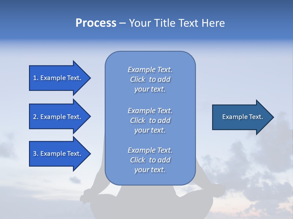 Karibik Sky Female PowerPoint Template