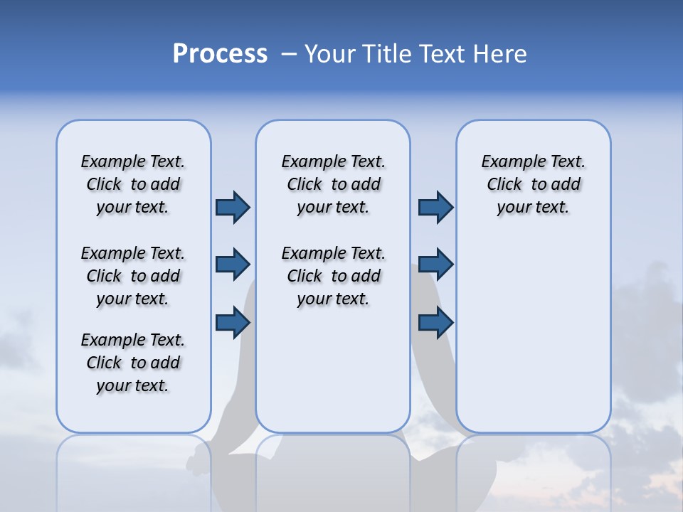 Karibik Sky Female PowerPoint Template