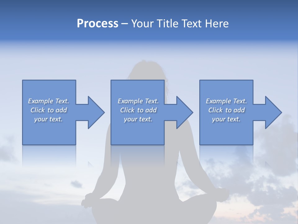 Karibik Sky Female PowerPoint Template
